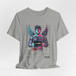 The GEMINI t-shirt in Athletic Heather — Grey area? That’s where they thrive.