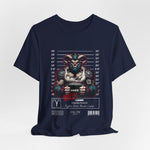 The ARIES t-shirt in navy — Dark discipline wrapped around fury.