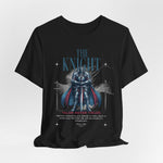 The KNIGHT t-shirt in Black — silent, stoic, and ready for the shadows of battle.
