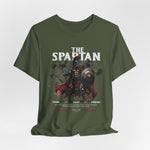 The SPARTAN t-shirt in Military Green — discipline in tone, duty in every thread.