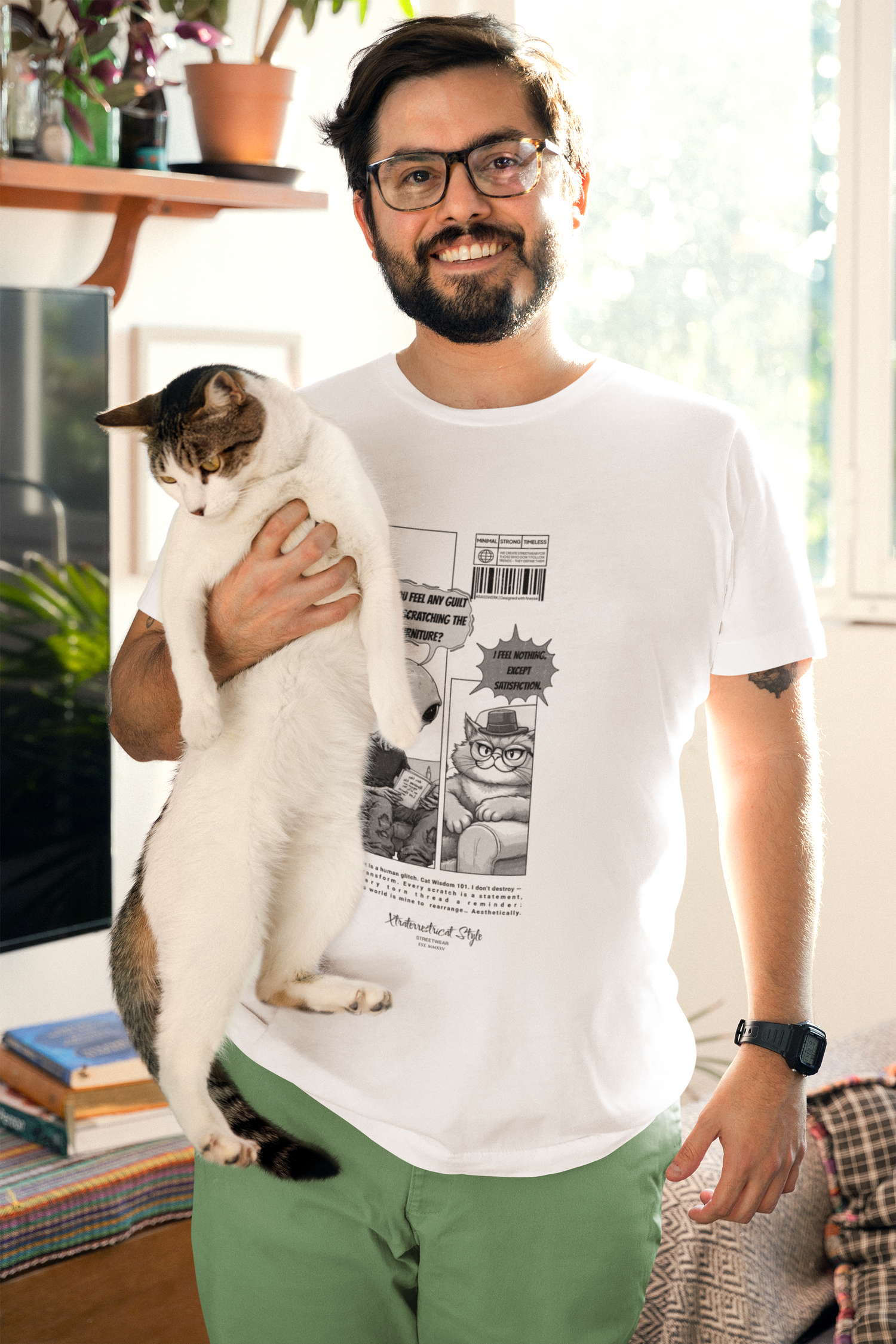 SATISFICTION Graphic T-Shirt | Unisex Streetwear