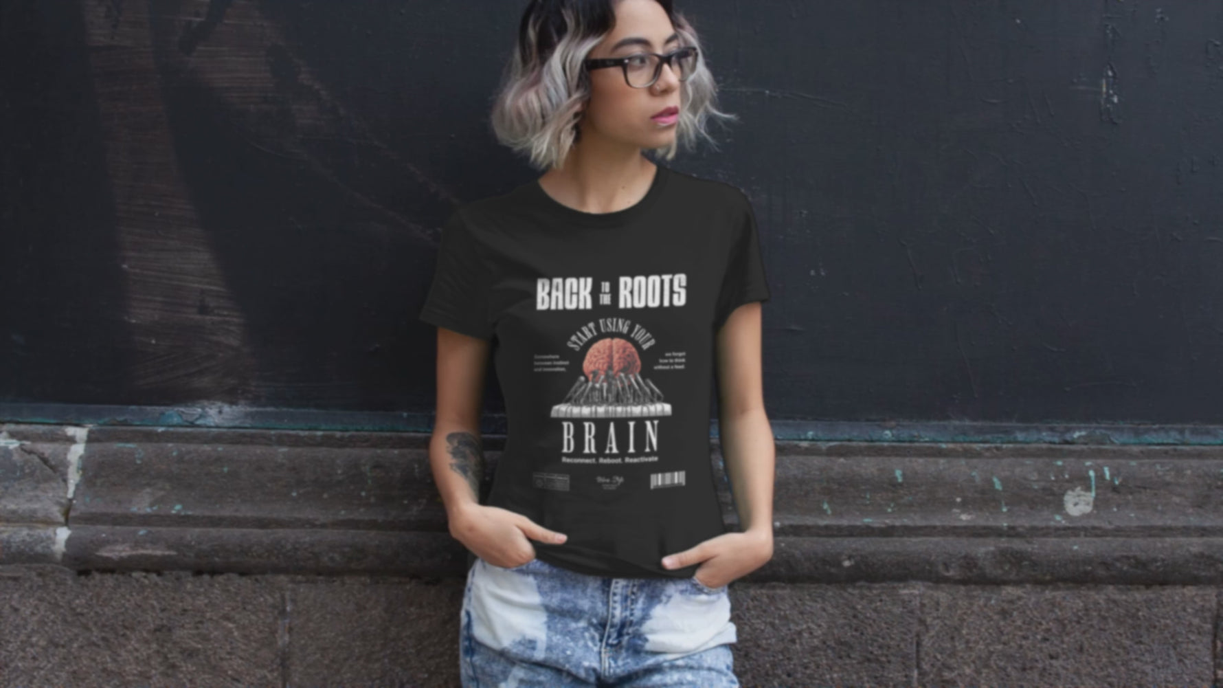 BACK2THEROOTS Video — Graphic Tee in BLACK
Minimal design. Maximum presence.
This shirt speaks before you do — and keeps talking after.
Crafted with purpose, printed with precision,
and built for minds that don’t follow trends — they start them.
This is more than fabric. It’s statement in motion.
KRASSWERK | Designed with finesse