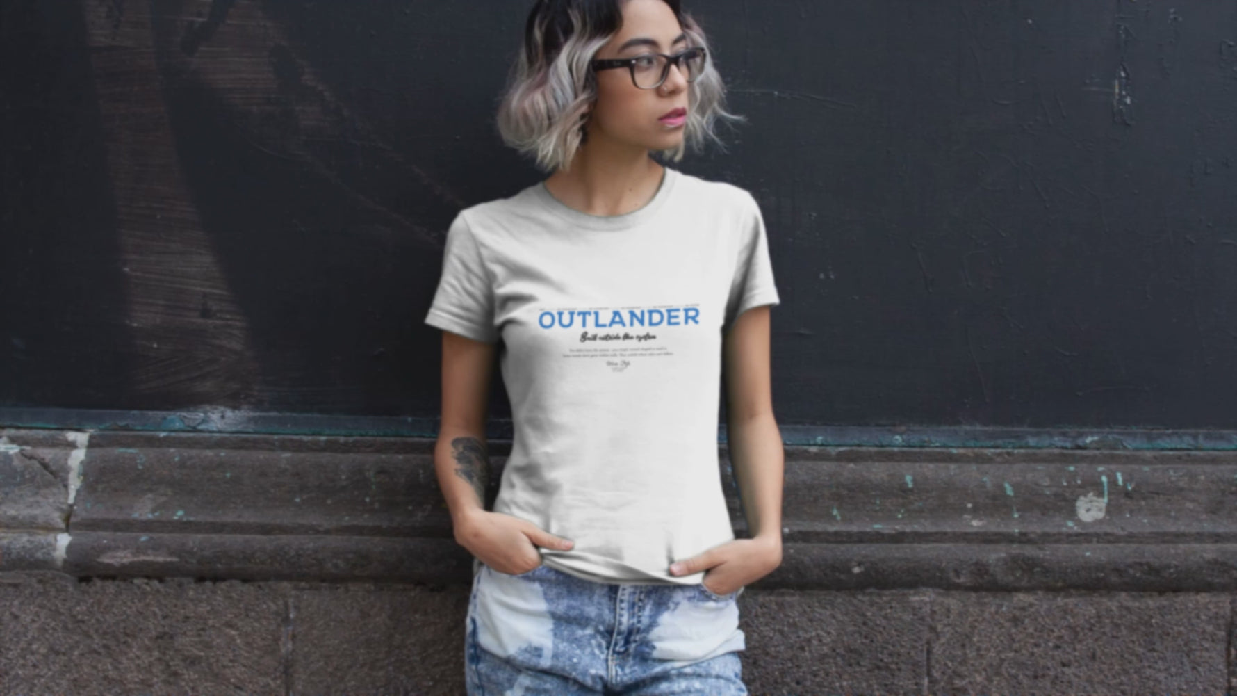 OUTLANDER Video — Graphic Tee in WHITE
Minimal design. Maximum presence.
This shirt speaks before you do — and keeps talking after.
Crafted with purpose, printed with precision,
and built for minds that don’t follow trends — they start them.
This is more than fabric. It’s statement in motion.
KRASSWERK | Designed with finesse