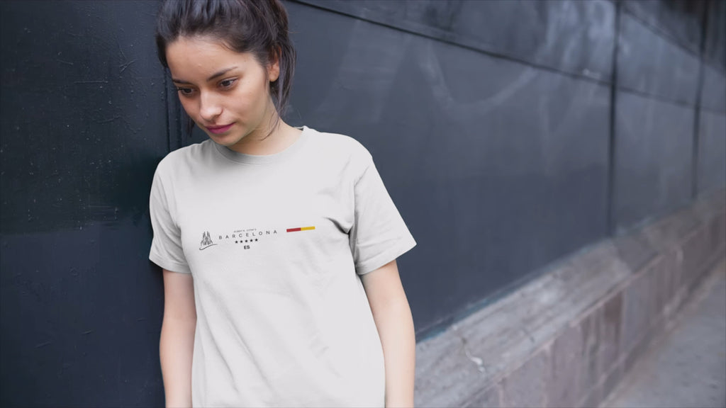 BARCELONA Video — Graphic Tee in WHITE
Minimal design. Maximum presence.
This shirt speaks before you do — and keeps talking after.
Crafted with purpose, printed with precision,
and built for minds that don’t follow trends — they start them.
This is more than fabric. It’s statement in motion.
KRASSWERK | Designed with finesse