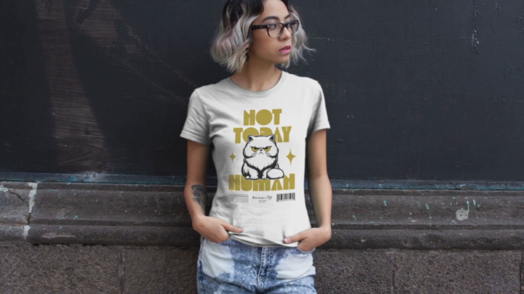 NOT TODAY HUMAN Video — Graphic Tee in WHITE
Minimal design. Maximum presence.
This shirt speaks before you do — and keeps talking after.
Crafted with purpose, printed with precision,
and built for minds that don’t follow trends — they start them.
This is more than fabric. It’s statement in motion.
KRASSWERK | Designed with finesse