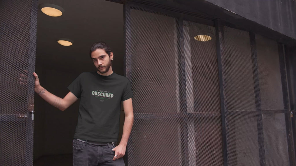 IDENTITY OBSCURED Video — Graphic Tee in BLACK
Minimal design. Maximum presence.
This shirt speaks before you do — and keeps talking after.
Crafted with purpose, printed with precision,
and built for minds that don’t follow trends — they start them.
This is more than fabric. It’s statement in motion.
KRASSWERK | Designed with finesse