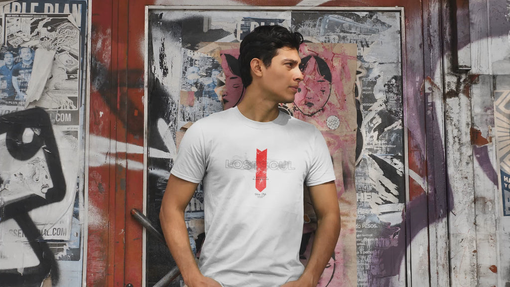 LOST SOUL Video — Graphic Tee in WHITE
Minimal design. Maximum presence.
This shirt speaks before you do — and keeps talking after.
Crafted with purpose, printed with precision,
and built for minds that don’t follow trends — they start them.
This is more than fabric. It’s statement in motion.
KRASSWERK | Designed with finesse